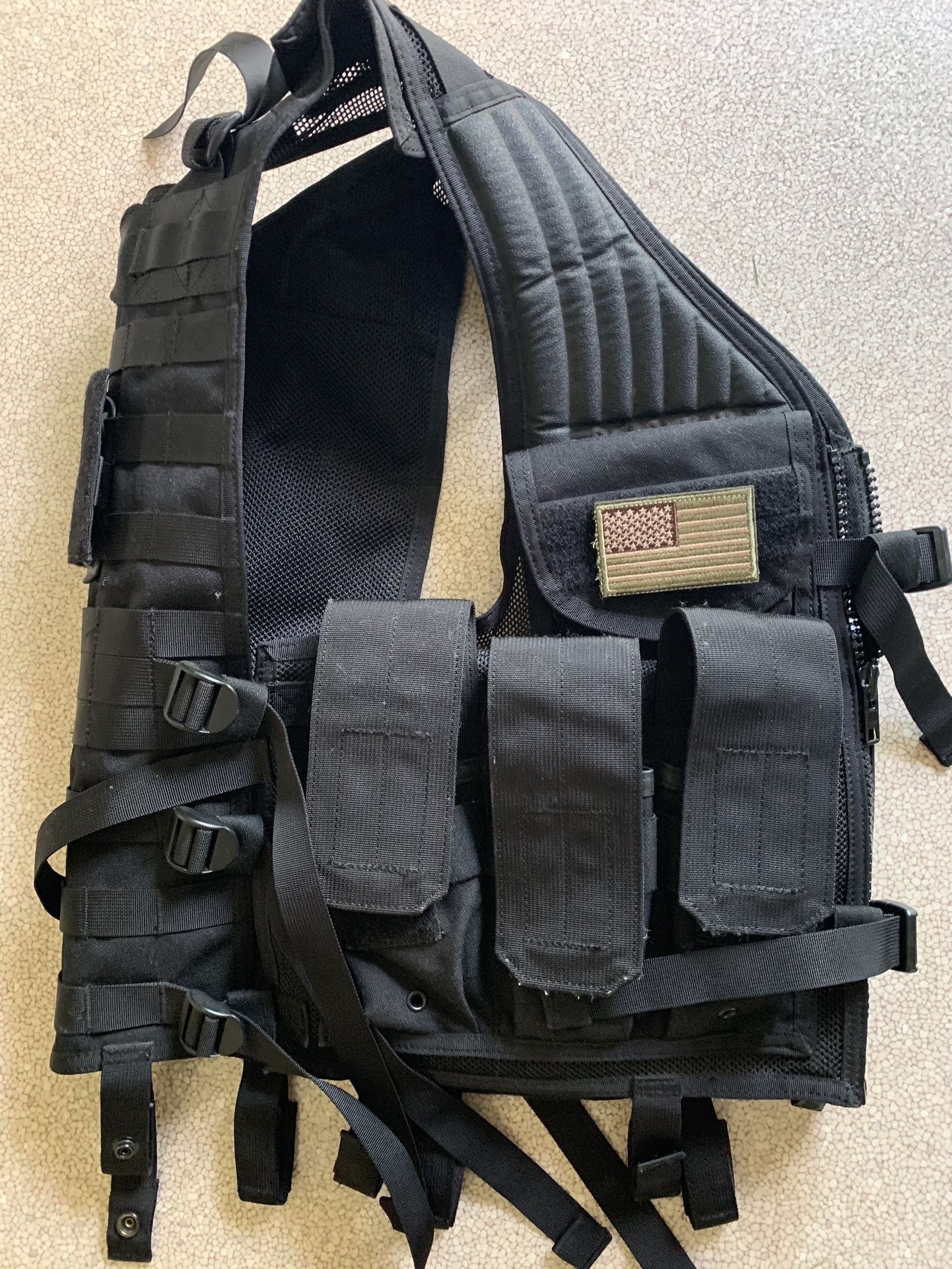 Tactical Vest Protector Shell Nylon One Size