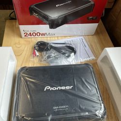 New Pioneer 1-Channel Subwoofer Amp