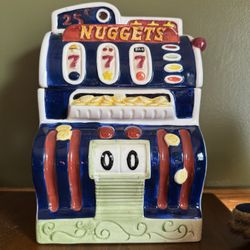 SLOT MACHINE COOKIE JAR