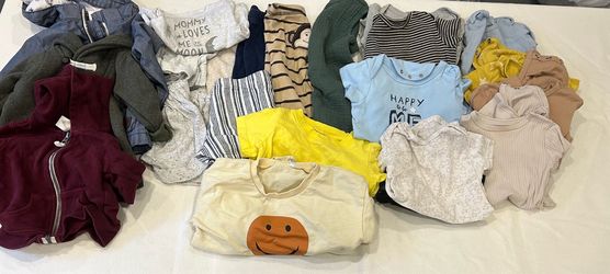 Baby boy 9 month clothing bundle