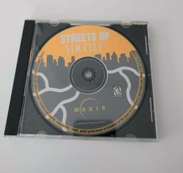 RARE Streets of Sim City (PC, 1997) - Maxis, Electronic Arts