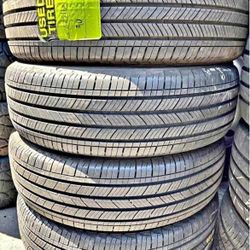 225/60r18 Michelin Tires Con 80% De Vida Las 4