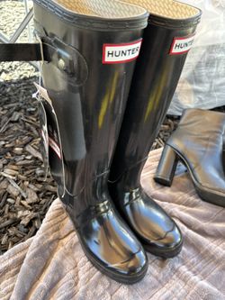 Brand New Long Rain Boots 6.5 Woman