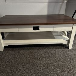 Coffee Table And 2 Side Tables