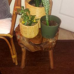 Wood Table or Plant Stand