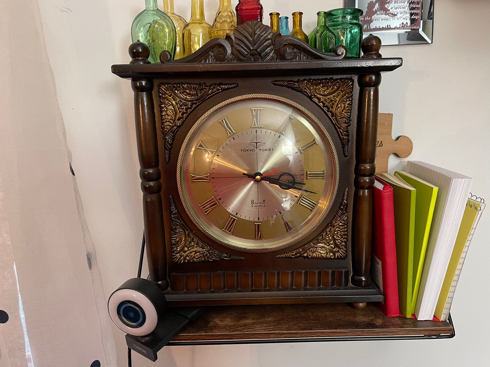 Tokyo Antique 8day Clock And Music Box