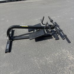 Gym T bar row machine