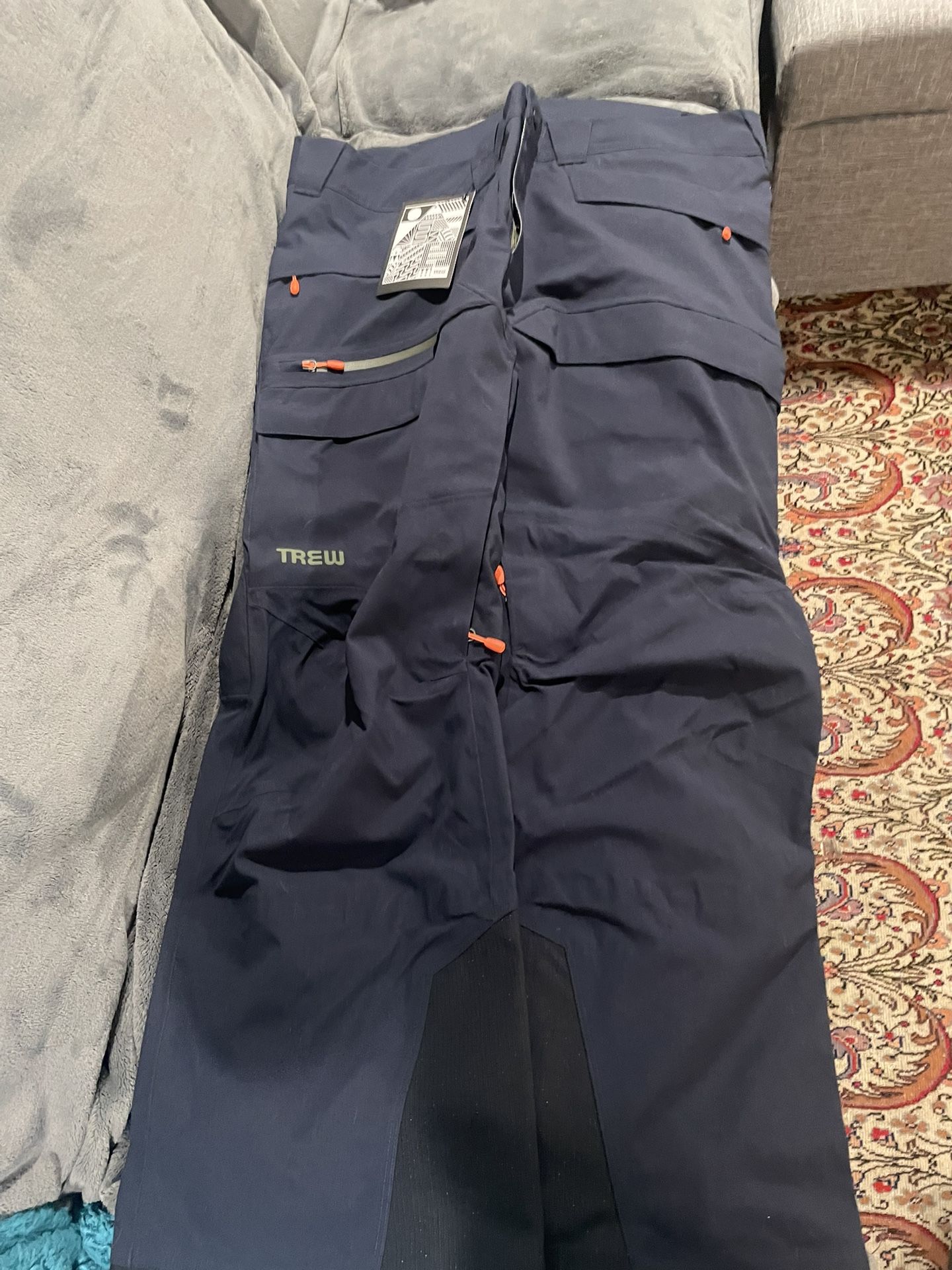 Trew Gear Eagle Ski/snowboard Pants 20k Brand New Xxl Black