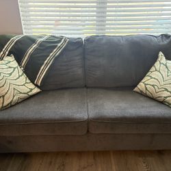 love seat and couch