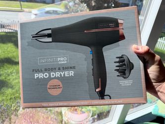 Infiniti pro conair hair dryer with titanium tech