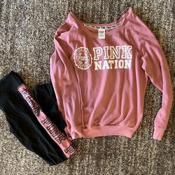 Victoria’s Secret Pink Set Size Sm/Med