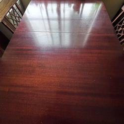 Antique Mahogany Dining Table 