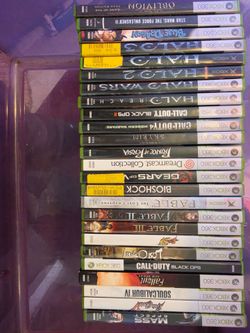 ​Xbox 360 & Original Xbox Game Lot (25 Games - JRPGs, Halo, Fallout)