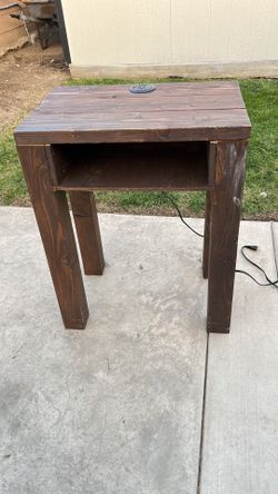 A Wood Desk