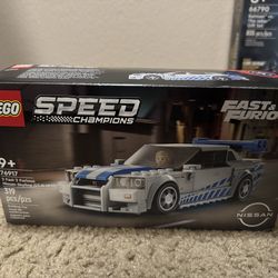 2  fast 2 furious Nissan GT-R (R34) Lego set