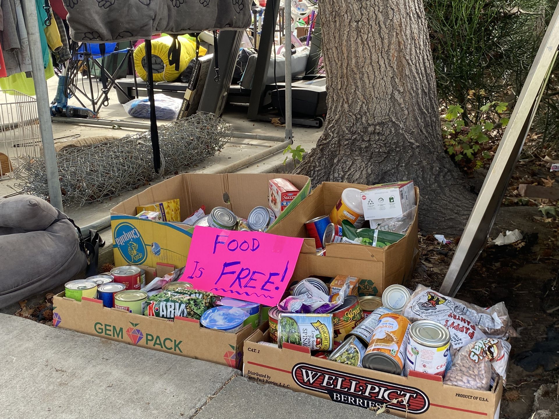 Free Food ~ PLUS ~ Having HUGE Yard Sale