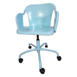 Ikea Roberget Swivel Office Chair in Turquoise