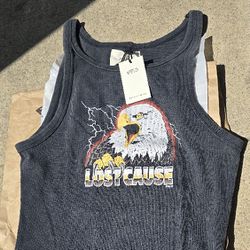 Pandco Lost Cause Racer Back Vest Size14 