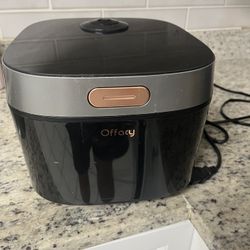 Offacy rice cooker - 8 cups large capacity, glass touch panel