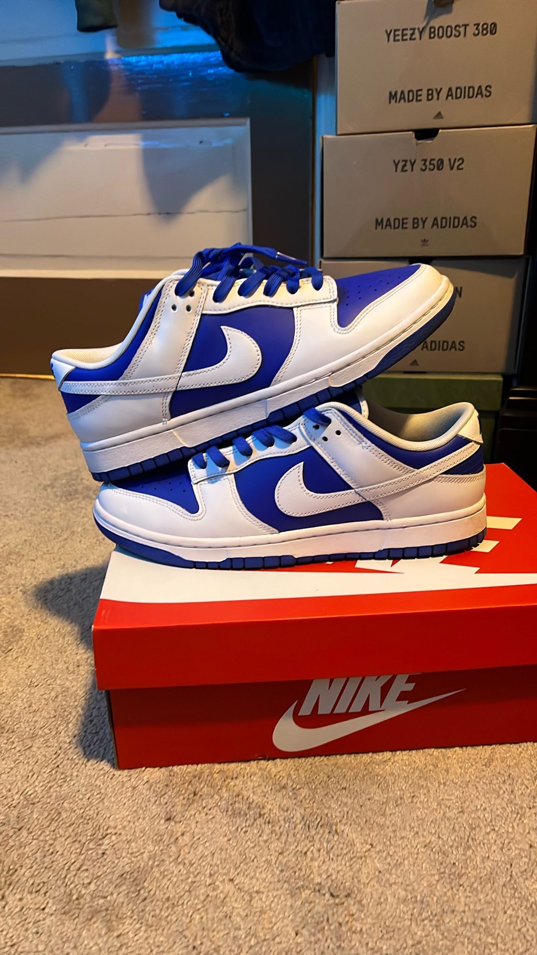 Nike Dunk Low (racer Blue) Size 9.5 Men