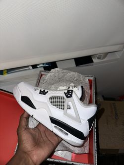 Black Military 4s Size 6y