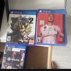 Games PS4 & 1 PS3 