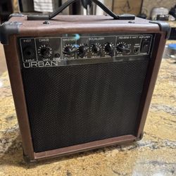 Urban Guitar Collection Guitar Amplifier 15 Watt KU-28 Amp, Brown Cabinet