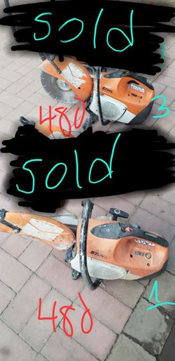 Stihl concrete saws