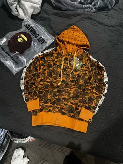 Mcm Bape zip up hoodie