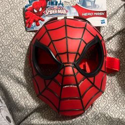 Spider-man Hero Mask Ages 5+ New 