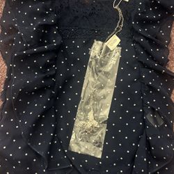 Girls Top W Necklace 