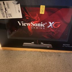 View Sonic XG 24” Gaming Monitor 