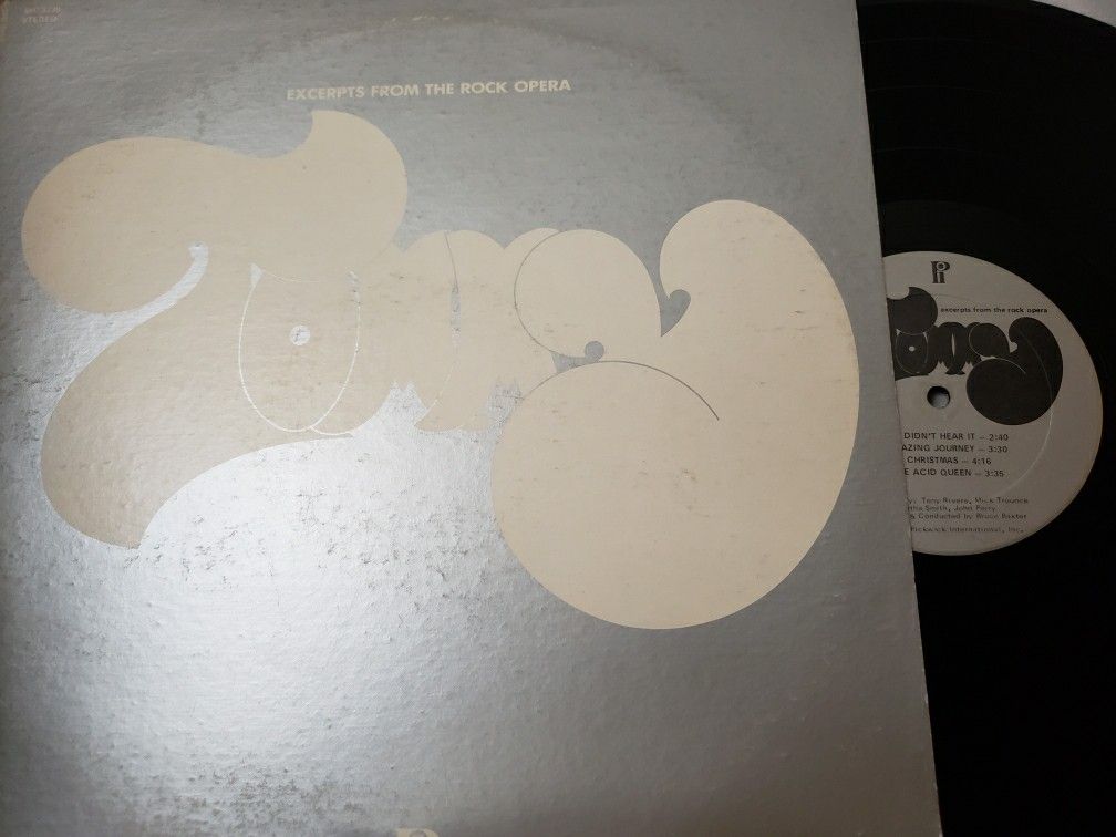 Excerpts From The Rock Opera Tommy LP Record (Who)