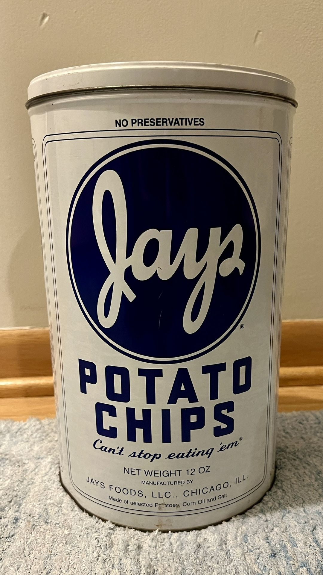 Jays Potato Chips Tin (Limited Edition)