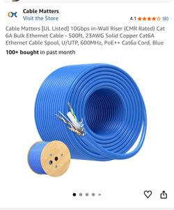 Cable Matters Cat6a Bulk
