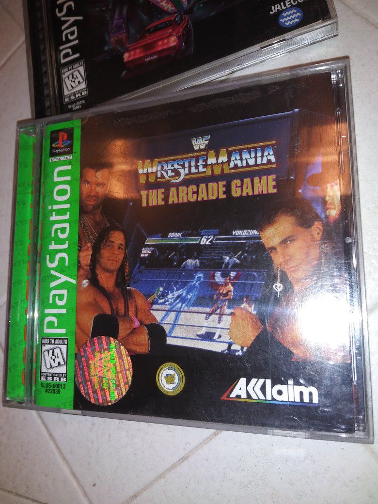 Wrestlemania The Arcade Game Ps1
