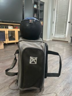 3 piece bowling ball set and travel bag