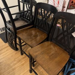 Solid Wood Counter Stool