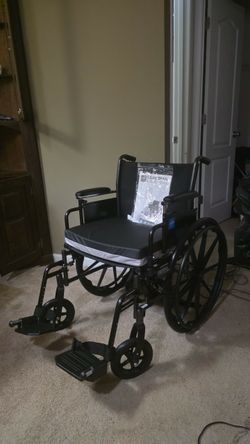 Guardian Wheelchair with Seat Cushion