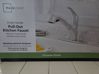 Pull out kitchen faucet