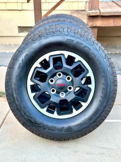 17” 4th Gen Toyota TRD Wheels + BF Goodrich All-Terrain Tires