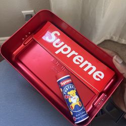 Supreme stickers, Metal Box, Supreme Bubbles