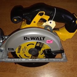 DeWalt 20 Volt Max Dcs391 Type 3 Advanced Model Circular Saw With Flat Magnesium Plate