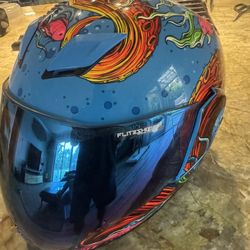 Ikon Airflite Inky Helmet