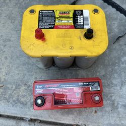 AGM batteries and Odyssey