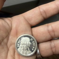 Morgan Le Fay silver coin
