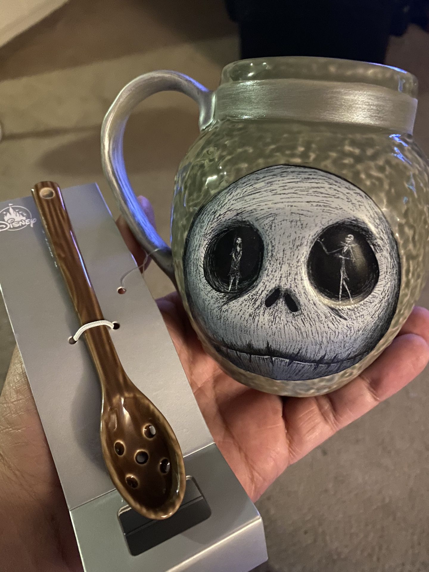 Disney Nightmare Before Christmas Mug and Spoon Halloween Set SHIPS NOW