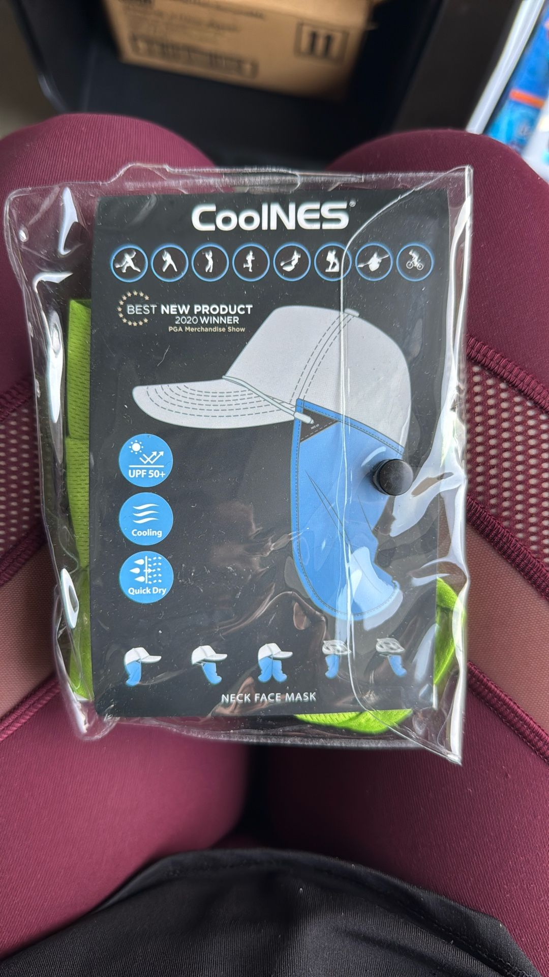 Coolnes Neck Face Mask UPF 50+ 