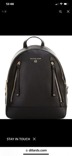Michael Kors Brooklyn Backpack Purse Pre-owned