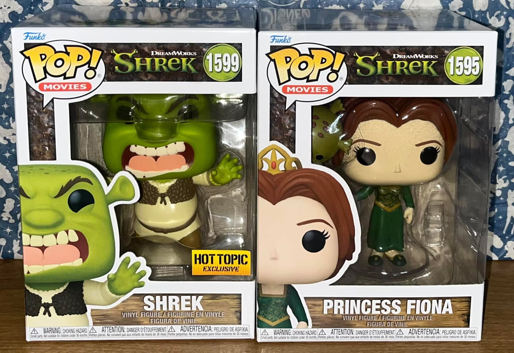 Funko SHREK “BUNDLE” w/ HT Exclusive, Fiona & Shrek SODA